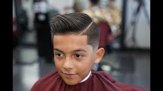 Barber Tutorial : THE COMB OVER! drop fade