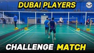 Ronn & Tonet VS Leo & Player 2 Badminton Challenge Match in Madeira Badminton – Sports Centre Al Ain