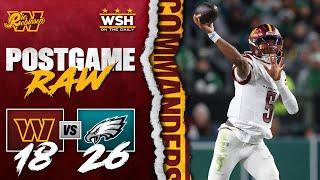 Frauds? Jayden Daniels & Washington Commanders O look TERRIBLE in Loss to the Philadelphia Eagles