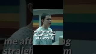 BEWHOYOUAREFORYOURPRIDEEE️‍ #shorts #strangerthings #milliebobbybrown #funny