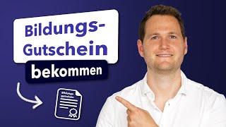 Bildungsgutschein beantragen & bekommen | für kostenlose Weiterbildung