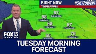 Tampa weather | Tuesday morning forecast