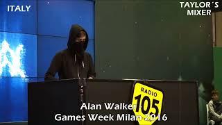 Alan Walker - LIVE @ Game Week Milan, Italy 2016 (Remake) I Taylor´s Mixer