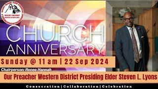 Church Anniversary & Homecoming | 22 Sep 2024