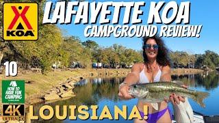 KOA Lafayette, Louisiana Campground Review