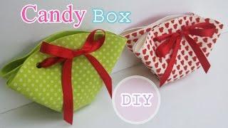 Colorful Sweet Candy Box - very easy!  Ana | DIY Crafts