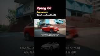 XPENG G6 Appearance China's Model Y #xpeng #chineseev #xpengp7 #automobile #tech