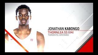 Virginia Tech commit Jonathan Kabongo - 2018 BioSteel All Canadian Game