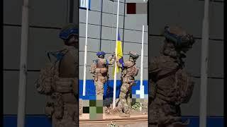 Суджа поднятие флага Украины  #zsu #ukranianarmy #зсу #україна #суджа #війна #война #news