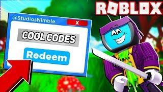 ALL NEW UPDATE 3 CODES In Roblox Ninja Masters