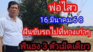 8..พ่อไสวฟันขับรถไปทางเก่าฟันธง 3 ตัวเม็ดเดียว