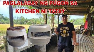 Paglalagay ng Tungko sa Kitchen ni Tatay...Pagpapatuloy sa project sa Mini lake Project