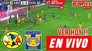 América vs. Tigres en vivo, Donde Ver, A Que Hora Juega Semifinal Apertura Femenil 2024 hoy