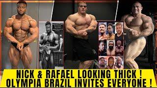 Nick Walker & Rafael Brandao looking thick + Andrew's eyes on the prize + Olympia Brazil going big