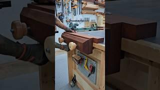 Custom Moxon Workbench Vise #woodshop