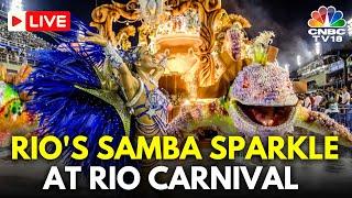 Rio Carnival LIVE: Rio's Samba Schools Sparkle at Rio De Janeiro Carnival Sambadrome | Brasil | N18G