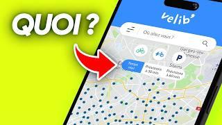 Les problèmes de l'applications Vélib'