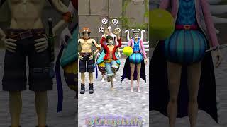 Mr.2 vs Luffy vs ACE Plays The Squid Game Marbles