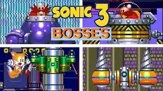 Sonic the Hedgehog 3: All Bosses (As Super Sonic) (No Damage)