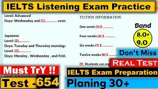 IELTS Listening Practice Test 2025 with Answers [Real Exam - 654 ]