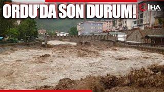 Meteoroloji'nin Turuncu Alarm Verdiği Ordu'dan Son Durum