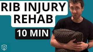 Rib Injury: 10 Minute Rehab Home Program | Aleks Physio