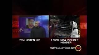 Listen Up NBA Double Header (2006) Bumper - TNT