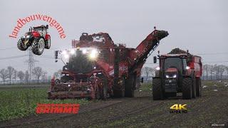 Bieten rooien 2024 met GRIMME REXOR 6300. Loonbedrijf Stevens Wildervank. oost Groningen farmers 4K.