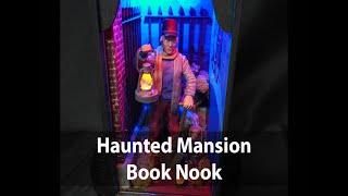 Making a Haunted Mansion Book Nook