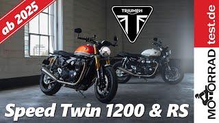 Triumph Speed Twin 1200 / RS | Neu ab 2025: Zwei neue Speed-Twins aus der Modern Classic Serie