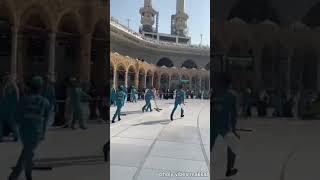 Masjid alharam clean view #islamicvideo #kabalive #hajj2024 #masjidalharam #makkahlivetoday