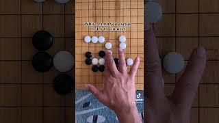 Capture marked stones #GoJunoGo #GoGame #Baduk #Weiqi #igo #GoBoard #BoardGame #Go #AlphaGo