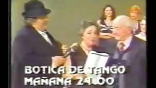 Publicidad '80s. Promo de "Botica de Tango" 1982 (Argentina)