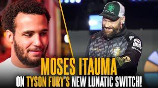 "Tyson's a lunatic!" Moses Itauma explains switch in mentality during Tyson Fury's rematch camp 