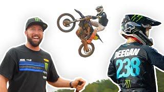 Huge Transfers On New Supercross Track | He Told Me Not To Do It!