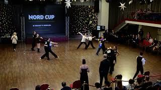 ХАСТЛ, Discofox, Nord Cup 2023, D класс, 12 финала, заход 1