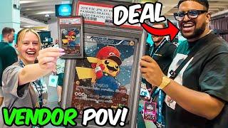 Pokemon Vendor POV at London Card Show! (UK's Biggest Card Show)