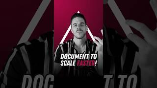 Build once. Scale forever. Document it #AI