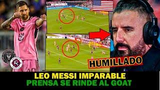 Messi DESATA LOCURA en USA| "HAT TRICK INFERNAL DEL GOAT" PRENSA MUNDIAL Se RINDE a SUS PIES