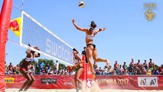 BRILLIANT SPIKES by Bansley/Brandie! | Highlights Beach Volleyball World