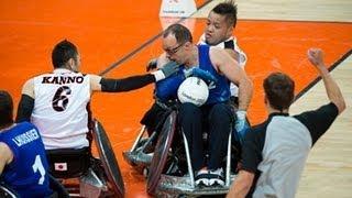 Wheelchair rugby highlights - London 2012 Paralympic Games