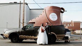 They Met at LL Bean + had the LL Bean Boot at their Wedding! // Christina + Eddie