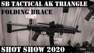 SB Tactical AK Triangle Folding Brace and more! Shot Show 2020!