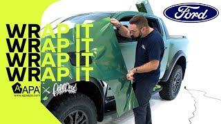 VINYL WRAP ASMR: A Step-by-Step Guide FORD RAPTOR 2024 FENDER