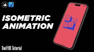 Isometric Animation using Shape & AnimatablePair | SwiftUI Tutorial