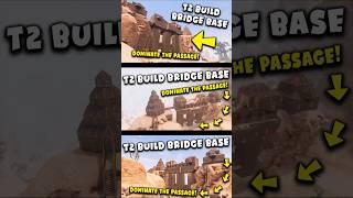 T2 Build Bridge Base | Dominate the passage! | Conan Exiles