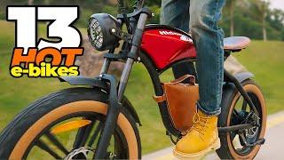 13 Hottest E-Bikes You Can BUY RIGHT NOW! -pt. 2