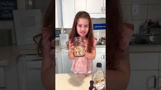 HOMEMADE OATMILK BY CHEF LIS | FOOD VIDEOS FOR KIDS AND ADULTS | FUNNY TODDLER