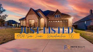 Waxahachie TX Home For Sale 1704 San Juan