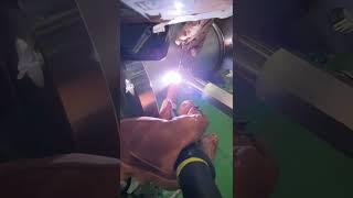 자재가 늦게들어오는바람에... #tig #co2 #arc #art #welder #weld #welding #gtaw #final #pipe #visual #korea
